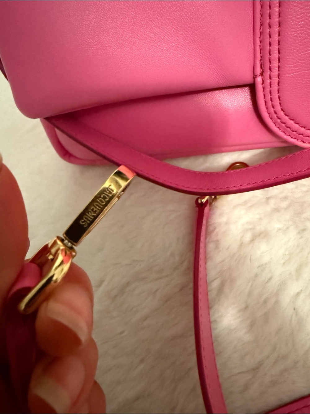Jacquemus Le Bambimou Bag in Light Pink - Picture 3 of 16